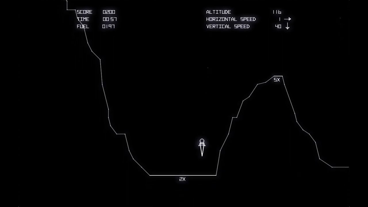 Lunar Lander (Arcade)[1979]