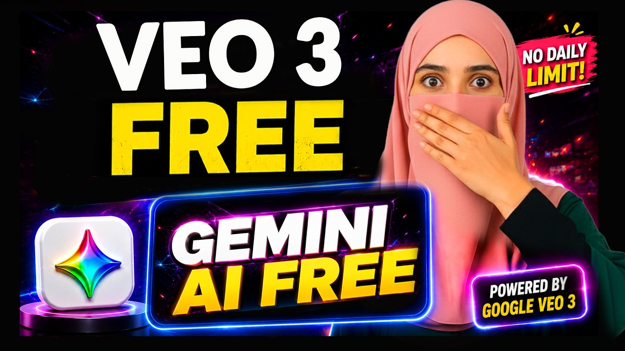 How to Use Veo 3 for FREE with Gemini AI | Unlimited Video Generation | Dua Ali