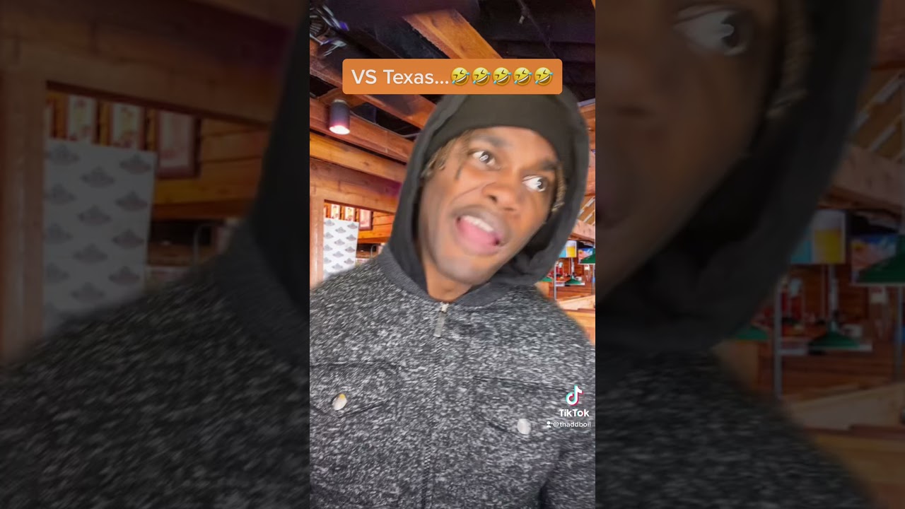 Stickups in California VS Texas🤣🤣 #relatable #texasroadhouse #thaddboii