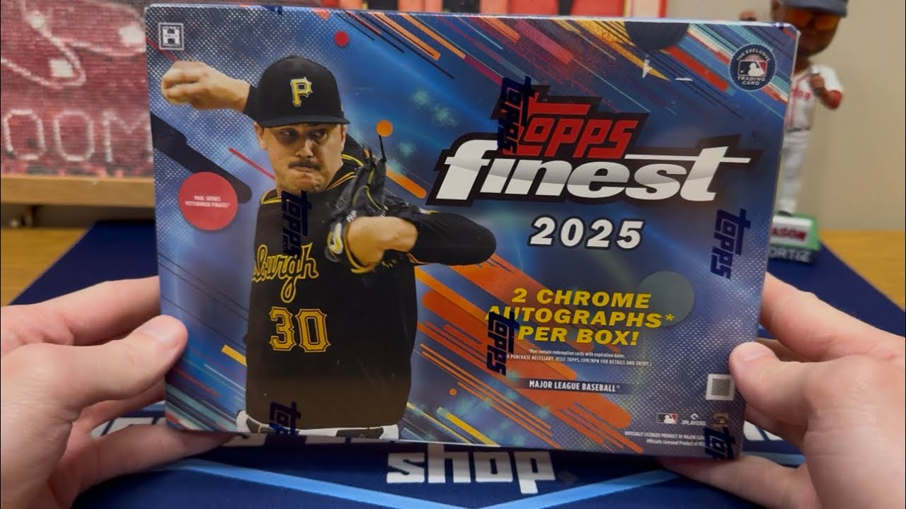 ОТКРЫТИЕ КОЛЛЕКЦИИ TOPPS FINEST HOBBY BOX 2025 ГОДА! 2 АВТОМОБИЛЯ!!