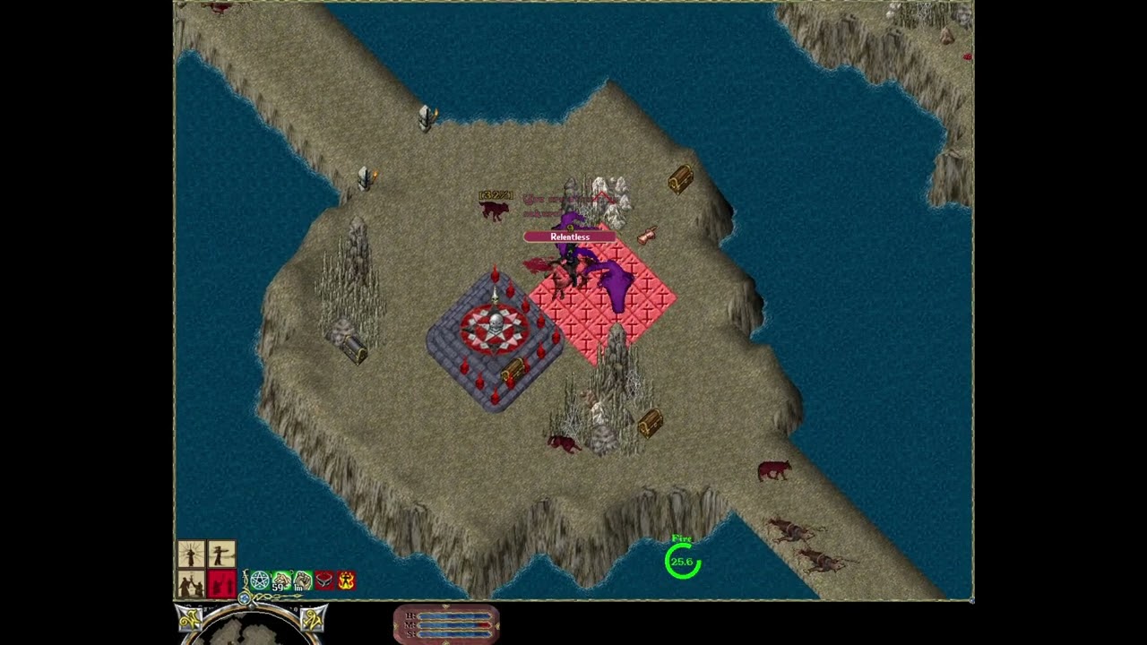 Ultima Online: WAR - 숨어있는 찹쌀 그리고 불쌍한 고기방패들...