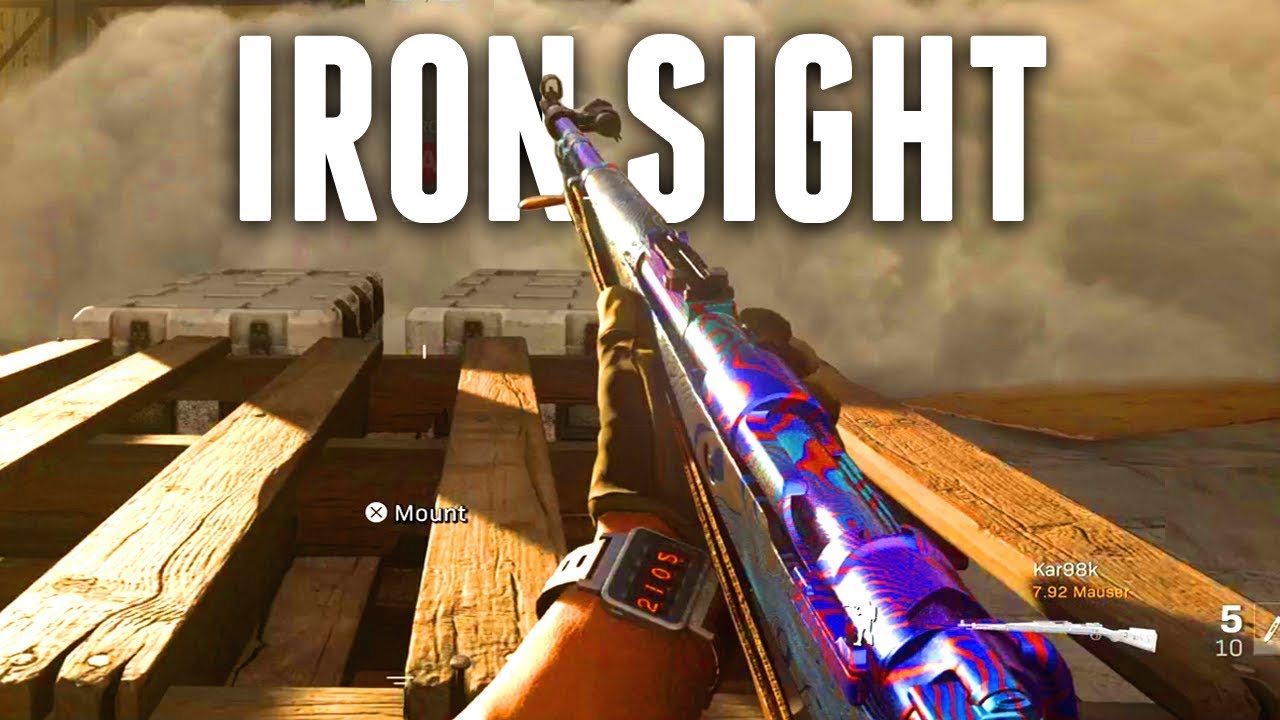 Iron Sight Sniping Is Too Much Fun