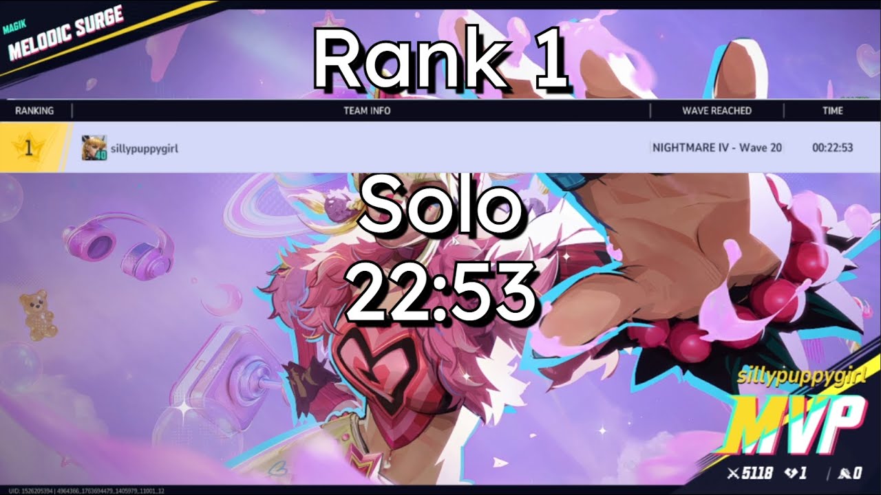 Marvel Rivals Zombies - Nightmare IV Magik Solo Leaderboard Rank 1 - Previous World Record [22:53]