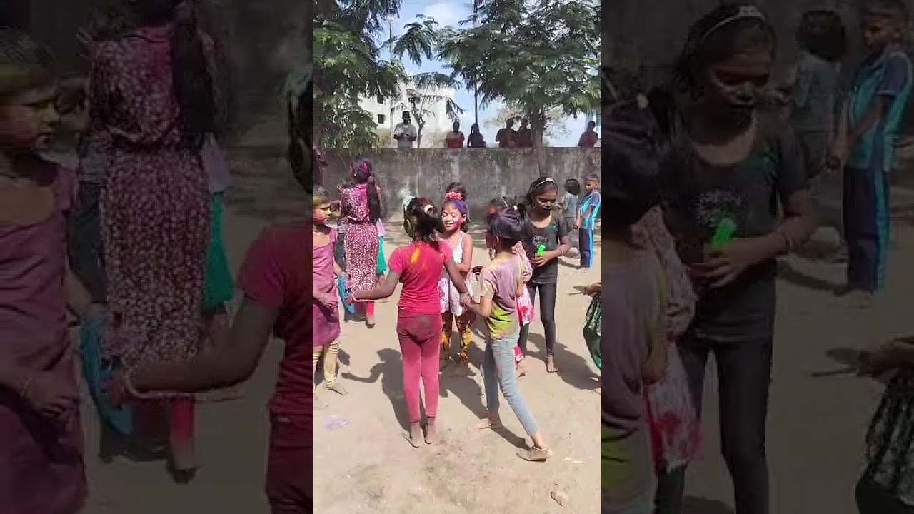 होळी हा सण मोठ्या उत्साहात साजरा 