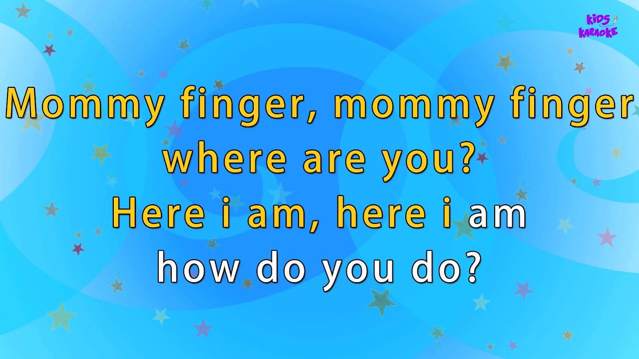 Karaoke  Rhymes | Finger Family