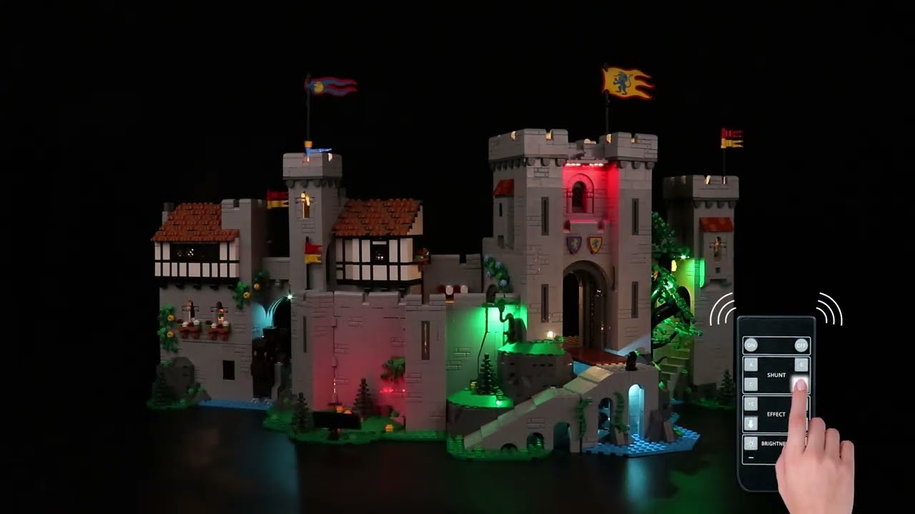 Light Kit for LEGO Lion Knights' Castle #10305