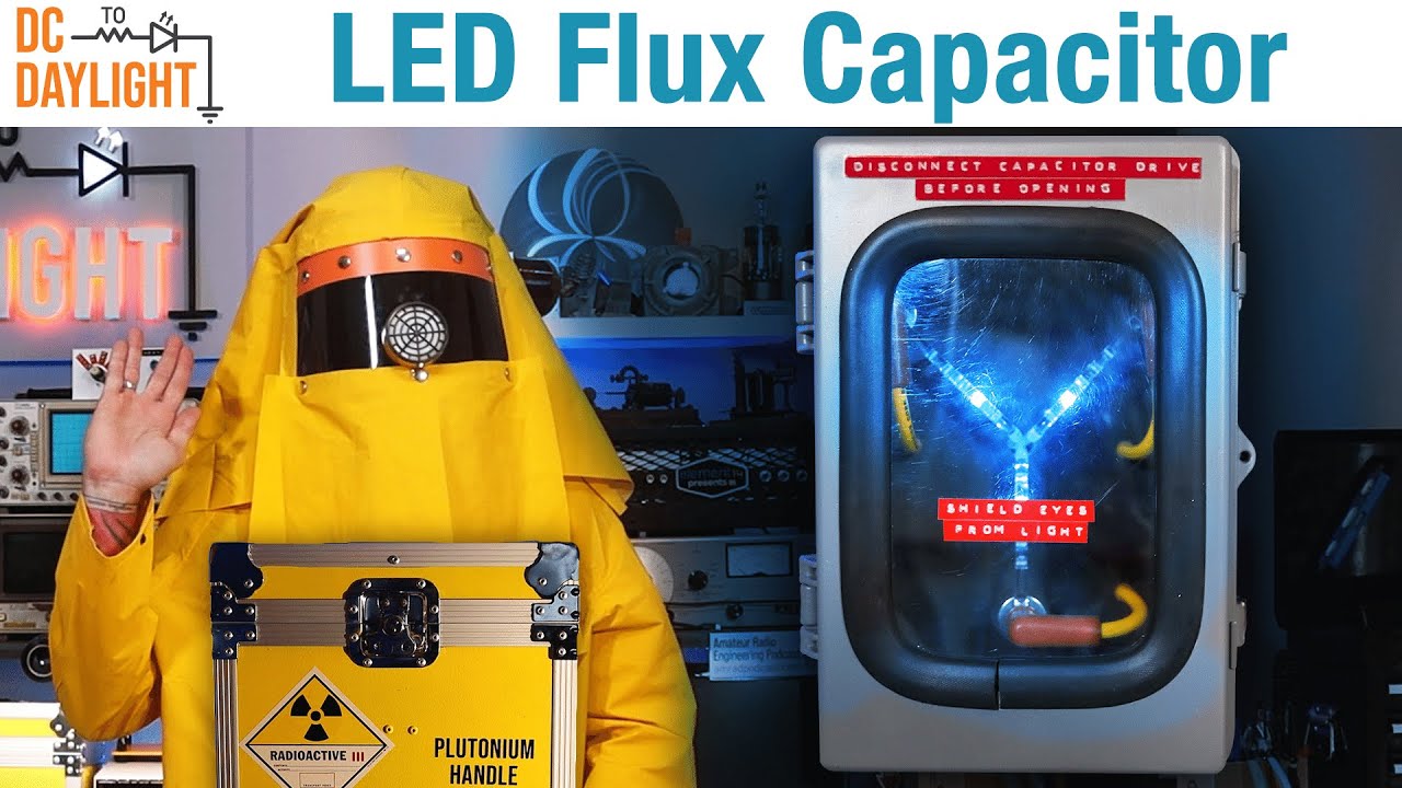 Driving LEDs to Create a Flux Capacitor! - DC To Daylight