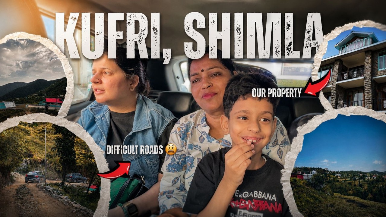 Shimla Traffic Reality 😭 | Worst Roads We&rsquo;ve Ever Seen