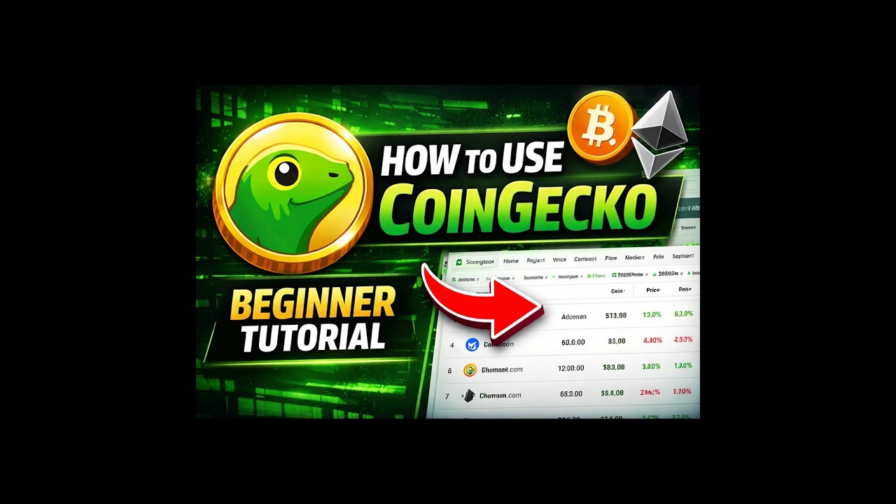 How to Use CoinGecko (Beginner Guide)