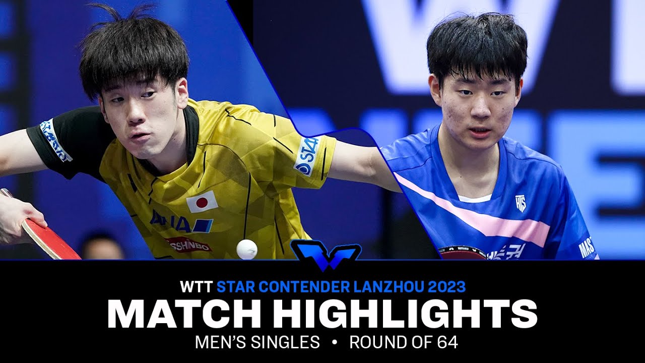Ryoichi Yoshiyama vs Oh Junsung | MS R64 | WTT Star Contender Lanzhou 2023