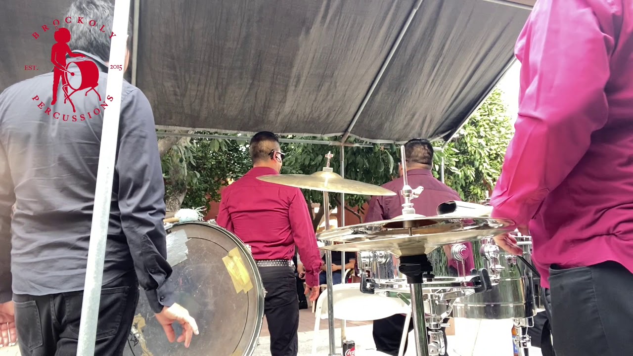 NOVILLO DESPUNTADO BANDA HNOS PEREZ (Tocando Tambora El Brockoly)