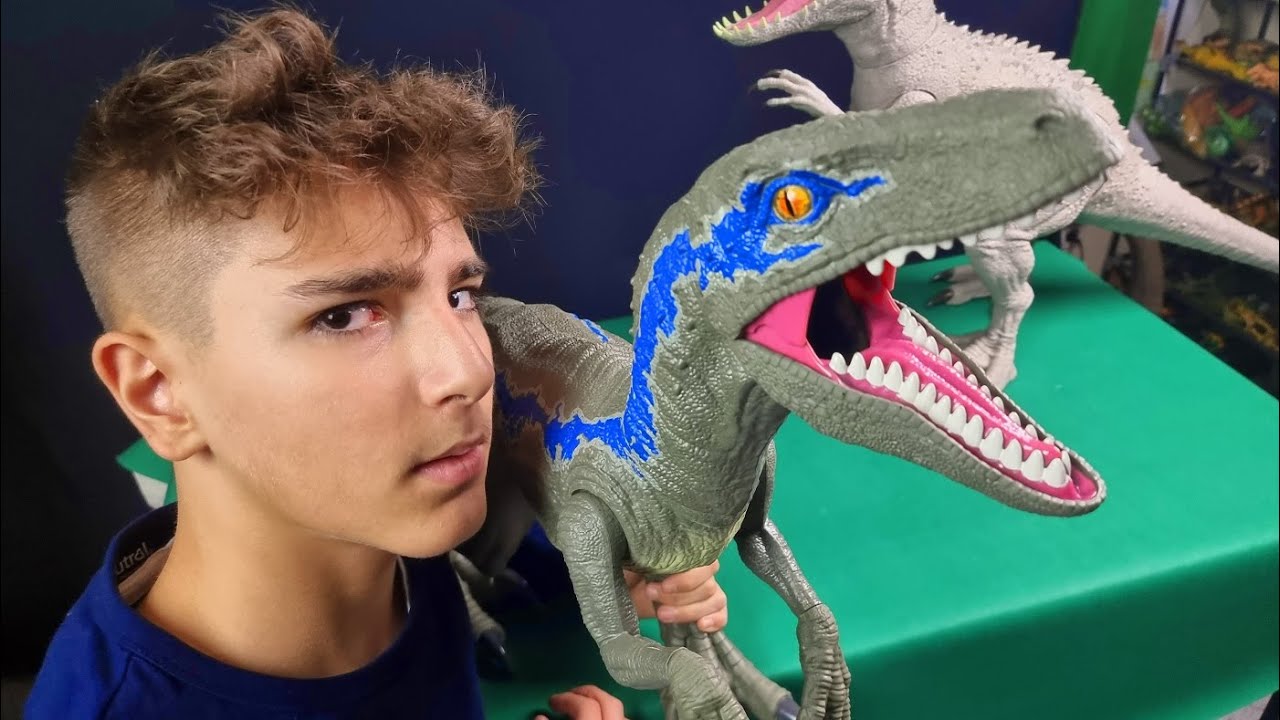AMICO VELOCIRAPTOR - Dinosauri di JURASSIC WORLD - Leo Toys