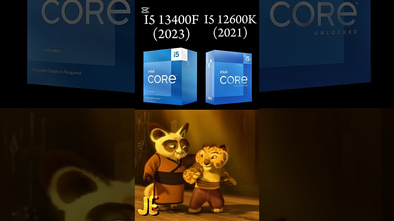 i5 13400F vs i5 12600k ☠️#pcgamer #pc#gamingpc #cpu #pcbuild #pcgaming