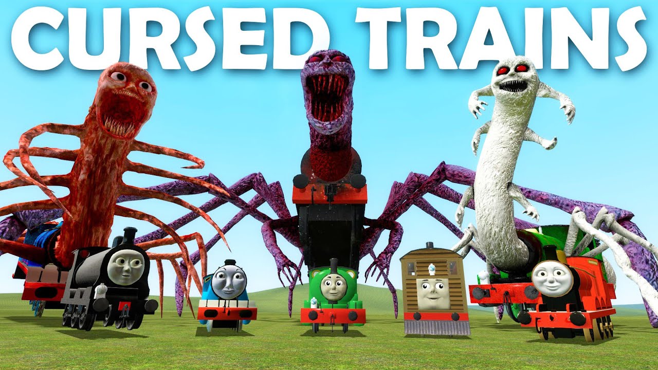 Cursed Thomas & Friends in Gmod (FULL MOVIE)
