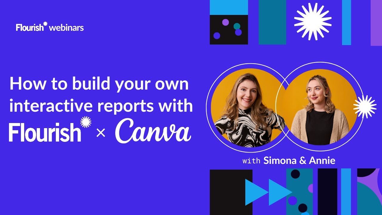 How to build your own interactive reports with Flourish and Canva
