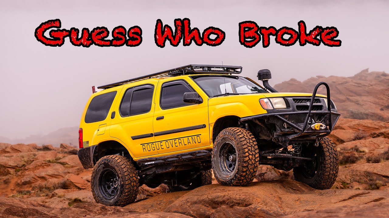 Jeep XJ против Nissan Xterra — Дождливое ползание по скалам