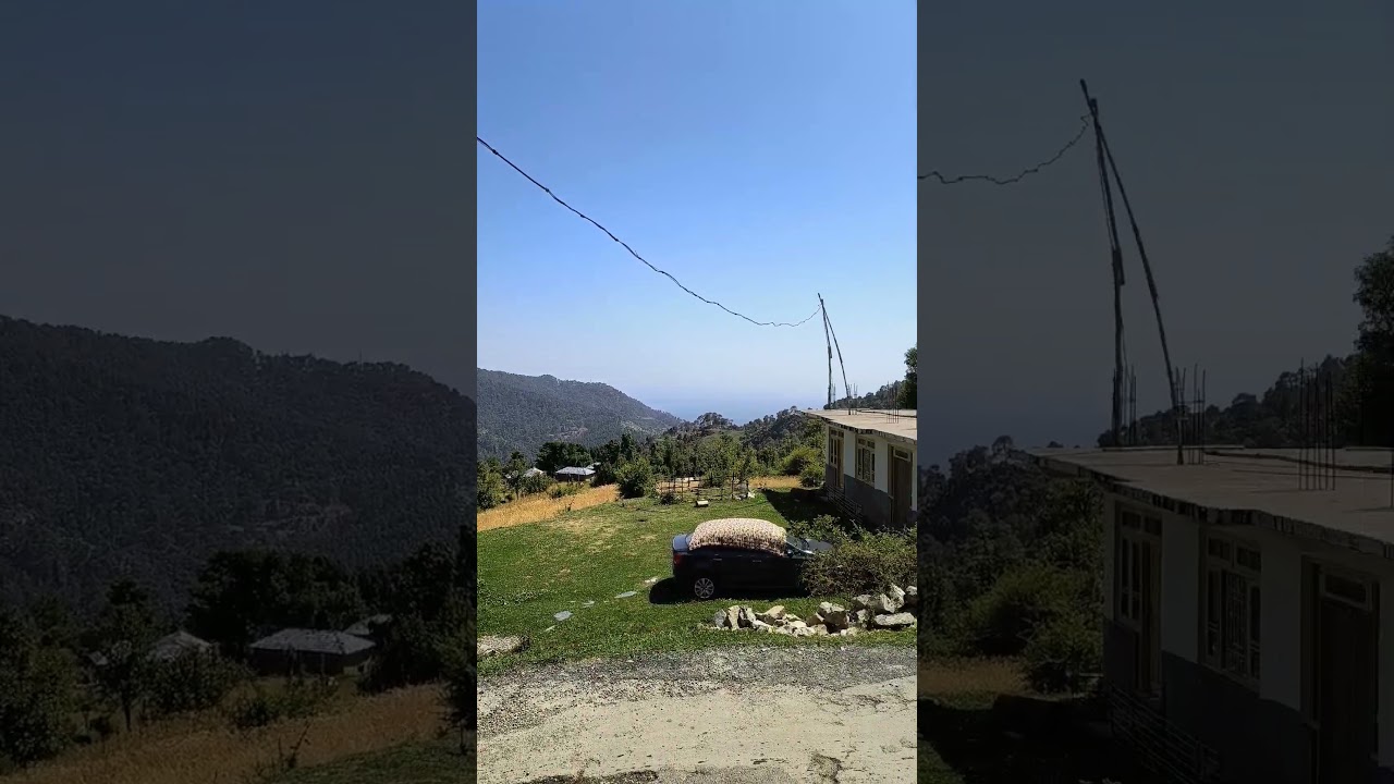 Kareri Village Near Dharmshala #kareri #village #moutain #himachalpradesh