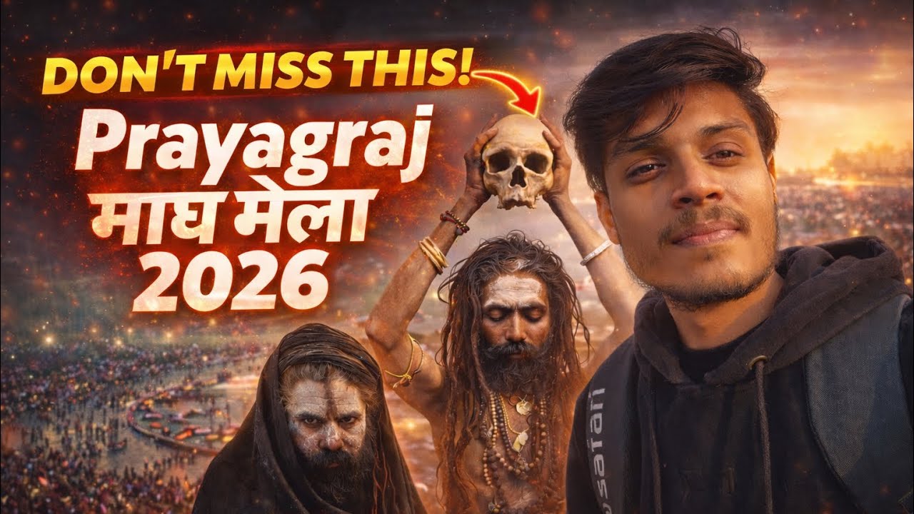 Prayagraj माघ मेला 2026 😱 जो किसी ने नहीं दिखाया | My First Vlog of Prayagraj Magh Mela 2026 