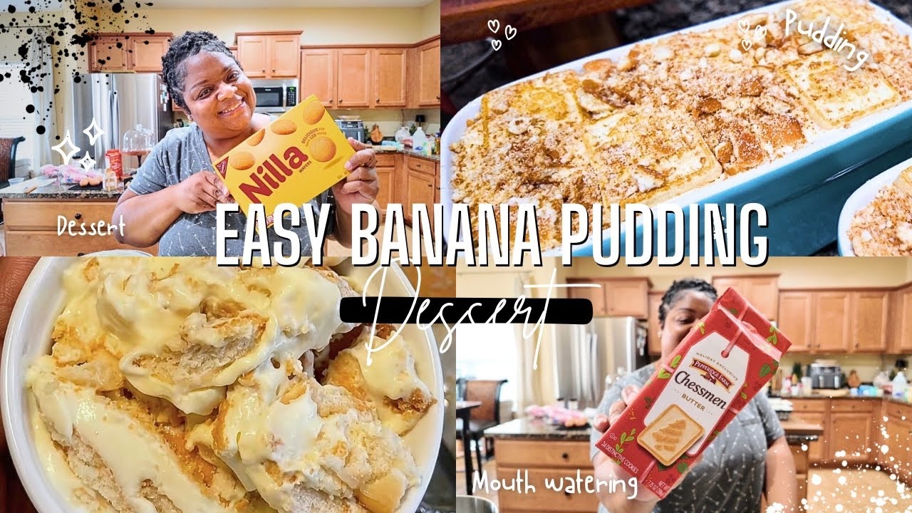 EASY BANANA PUDDING | MY SECRET INGREDIENTS | MADE MY WAY | MOUTH WATERING 