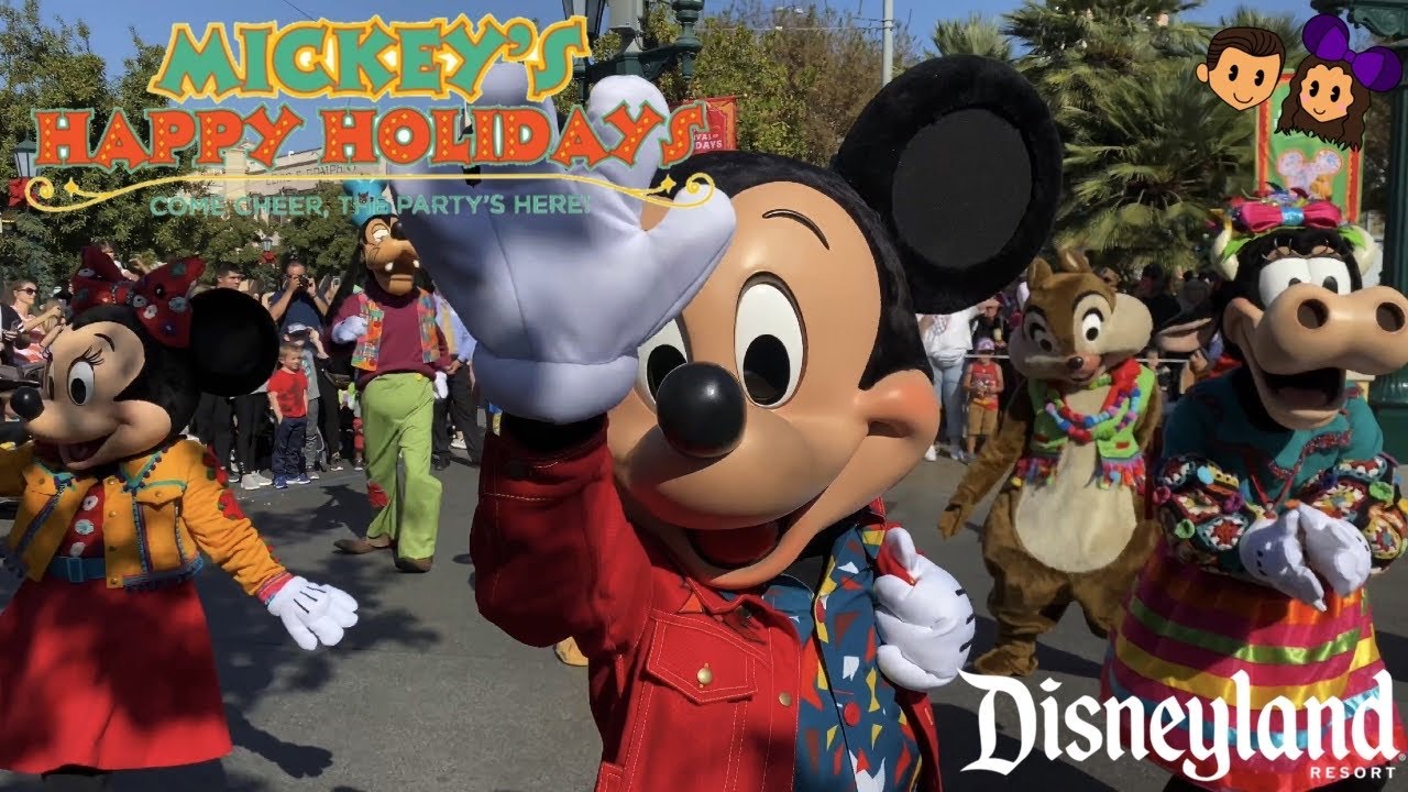 *NEW* Mickey’s Happy Holidays FULL SHOW (FRONT ROW VIEW) - Festival of Holidays Disneyland Resort