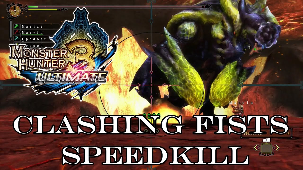 『MH3U | MH3G』Clashing Fists - Supreme Brachydios (Speedkill/Bowgun) 2:10