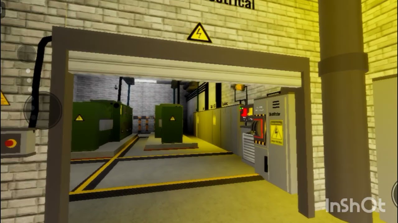 Elevators to underground part 3, roblox. Entering at Entrance 1