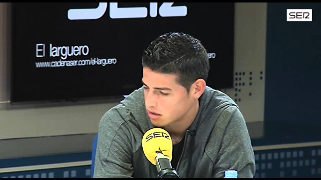 James Rodríguez: “En el descanso del Barça dije a Cristiano: vamos a atacarles”. Cadena SER