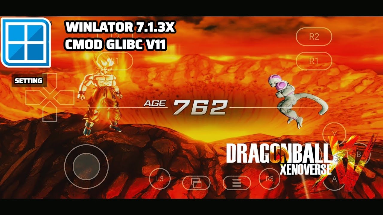 DRAGON BALL XENOVERSE WINLATOR 7.1.3 CMOD GLIBC v11 Snapdragon 720G + SETTING