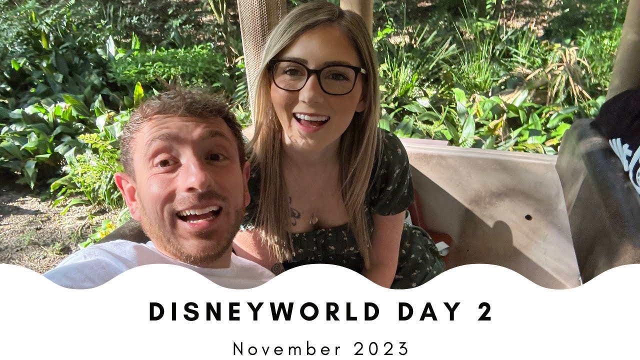 Day Two - Animal Kingdom, Disney Springs, Happily Ever After - Disney World - November 2023