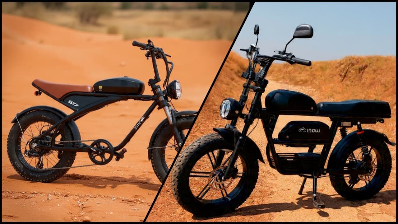 Passeio Urbano e Off Road de Bike El&eacute;trica INOW V35 e STREETGO S17