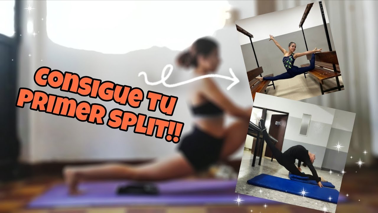 CONSIGUE EL SPLIT EN 7 MINUTOS✨️// ejercicios para mejorar flexibilidad de piernas!