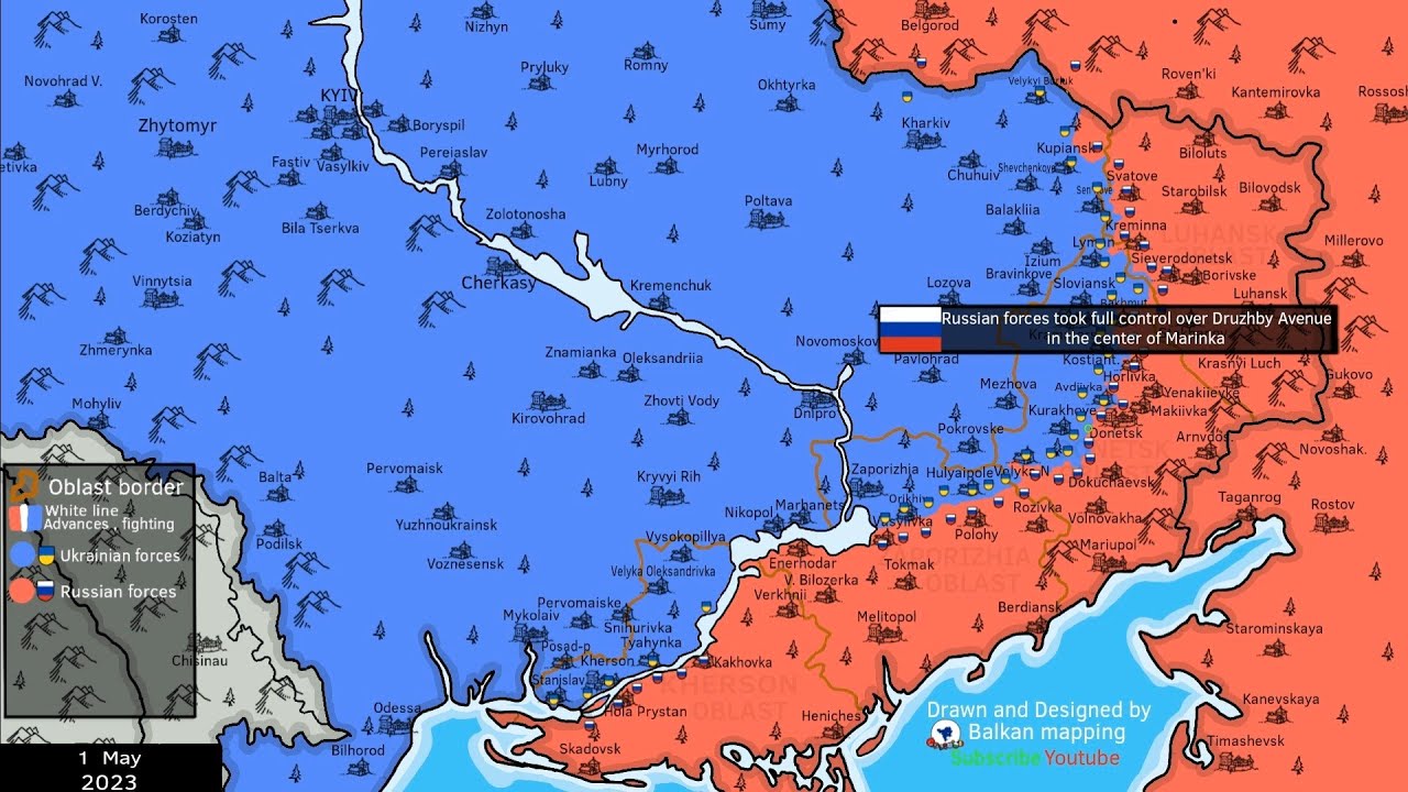Ukrainian Front Update [1 May 2023]
