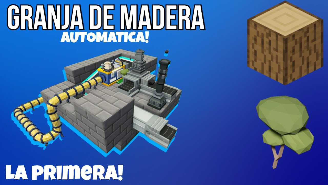 GRANJA DE MADERA AUTOMATICA *BUGEADA* ROBLOX ISLANDS | Joacia