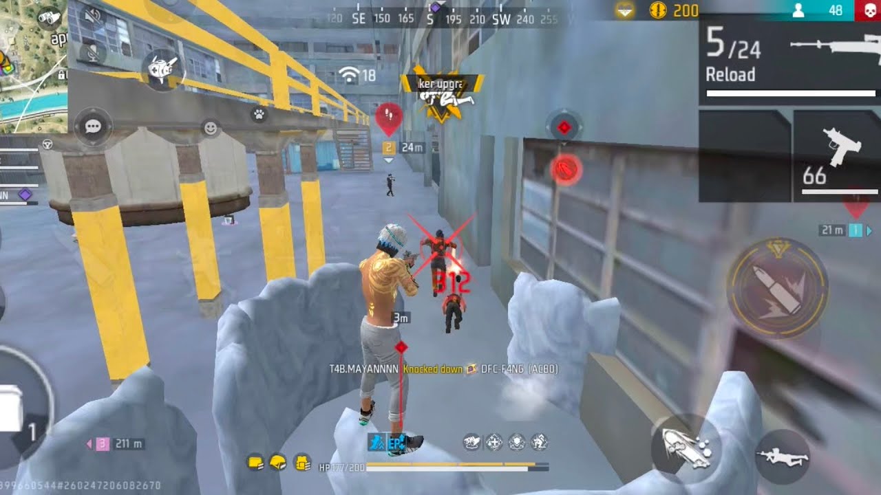 FREE FIRE TOURNAMENT HIGHLIGHT | MAYAN POV 📱 | IQOO Z10 TURBO PLUS | TEAM T4B OFFICIAL 🔥