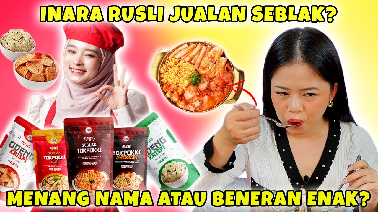 BELI SEMUA JUALANNYA INARA RUSLI!