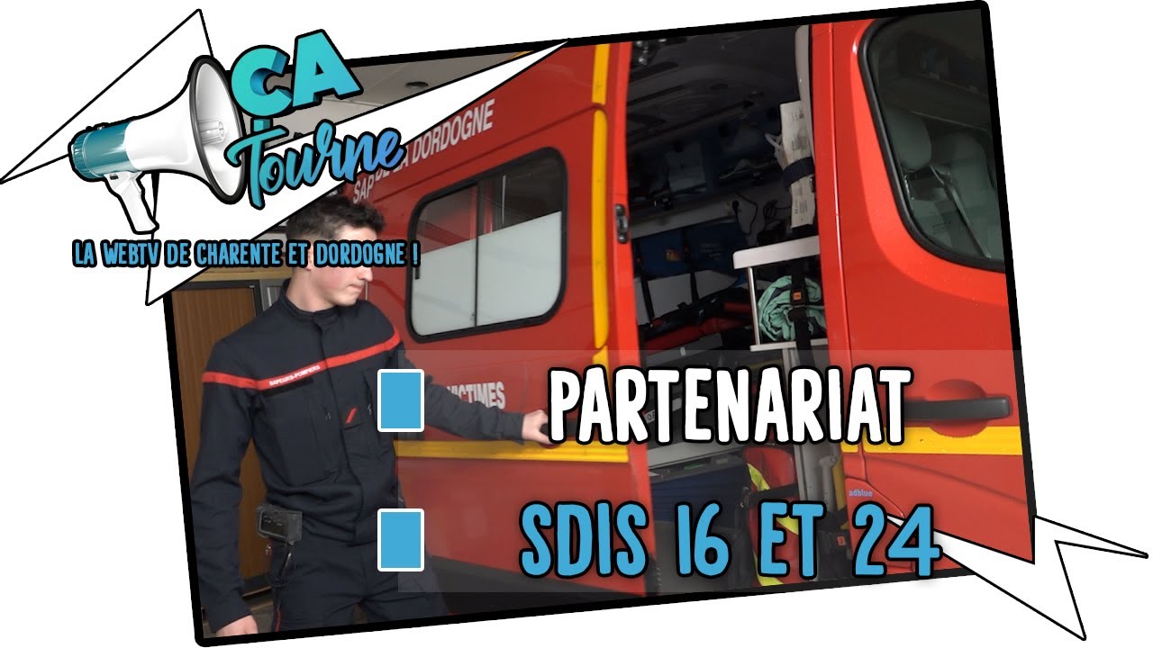 [PARTENARIAT] Convention SDIS 16 et 24 avec le Crédit Agricole Charente-Périgord / ÇA TOURNE