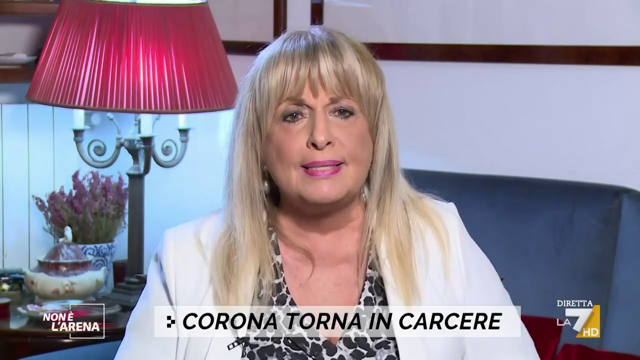 Corona, la mamma a Non è l'Arena: 'In carcere in un momento di aggravamento della patologia, ...