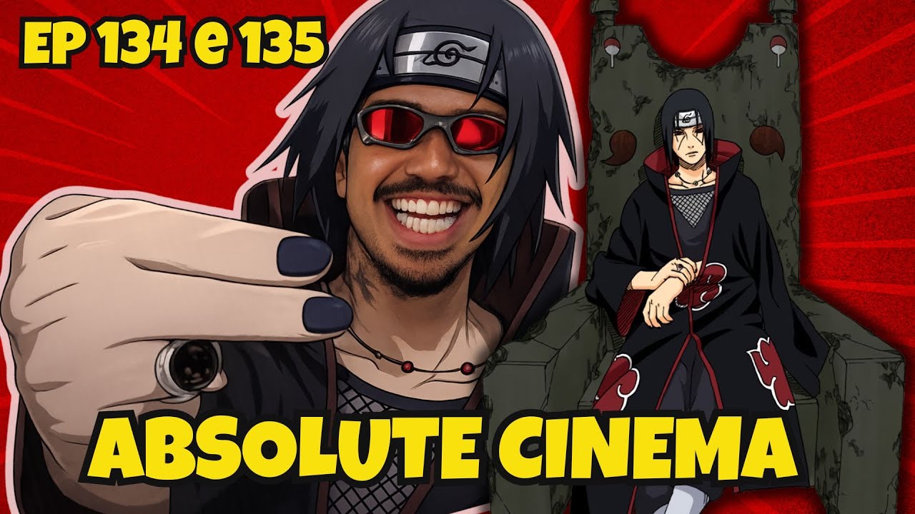 SASUKE vs ITACHI parte 01 - Episódios 134 e 135  - SNOPEY assistindo NARUTO SHIPPUDEN
