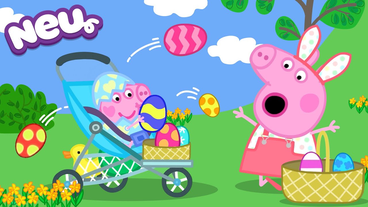 Peppa-Wutz-Geschichten 🐣 Oster Evie 🍫 Videos f&uuml;r Kinder