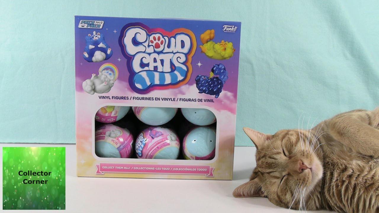 Обзор виниловых фигурок Funko Paka Paka Cloud Cats Blind Capsule | CollectorCorner