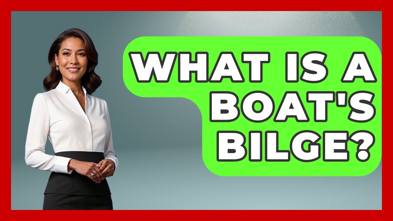 What Is A Boat's Bilge? - Boat Life Masters