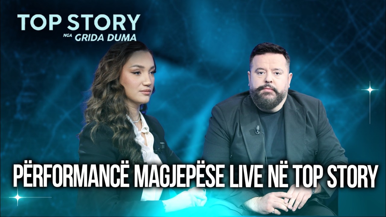 Përformancë magjepëse live në Top Story nga Gëzim Myshketa dhe Enkeleda Kamani