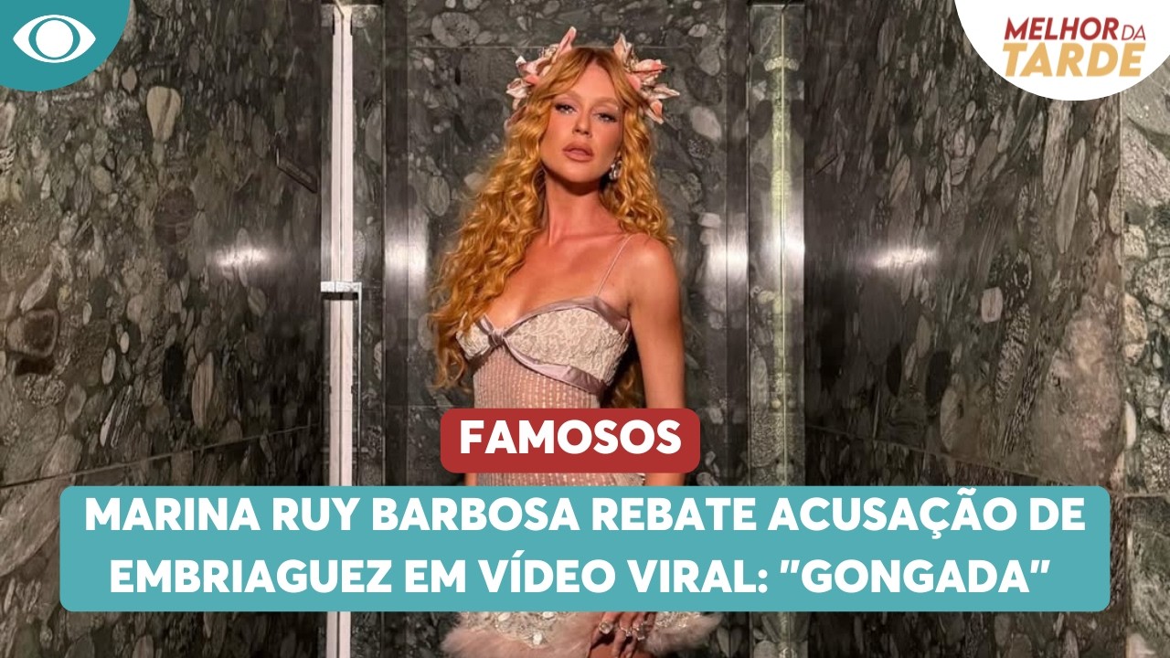 Marina Ruy Barbosa rebate acusação de embriaguez em vídeo viral: 