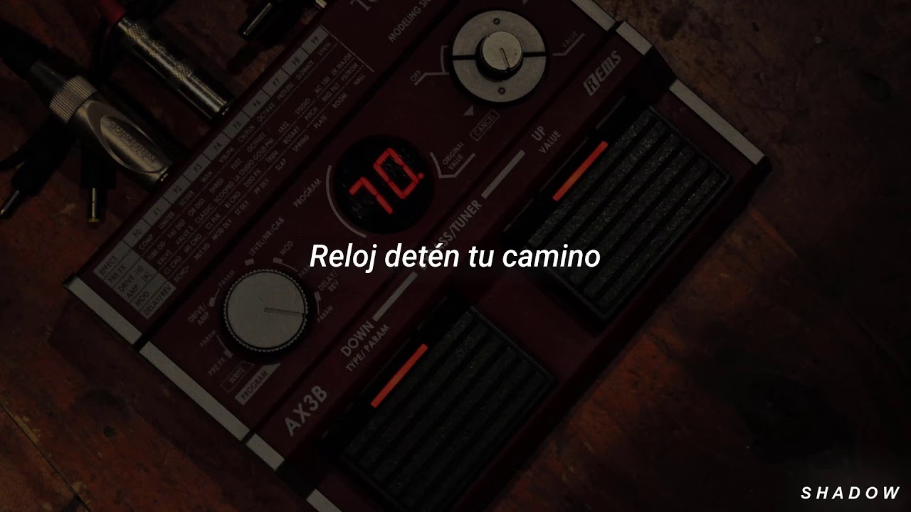 El Reloj – Taburete (Cover) (Letra)