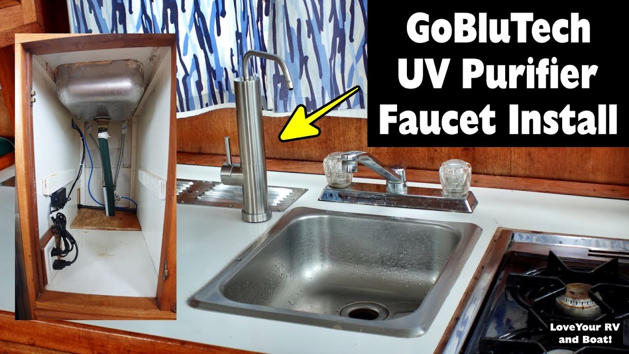 All in One UV Purification Faucet Installation - GoBluTech