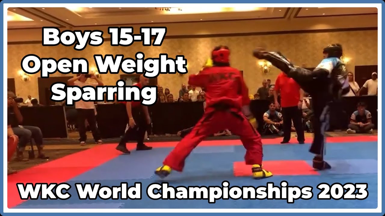 Boys 15-17 Open Weight Point Sparring - WKC World Championships 2023