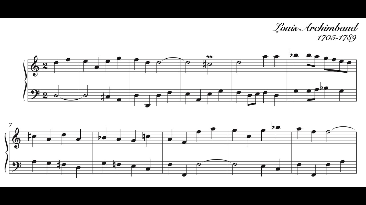 Easy Organ Pieces No. 5 || Offertoire 23 - Louis Archimbaud