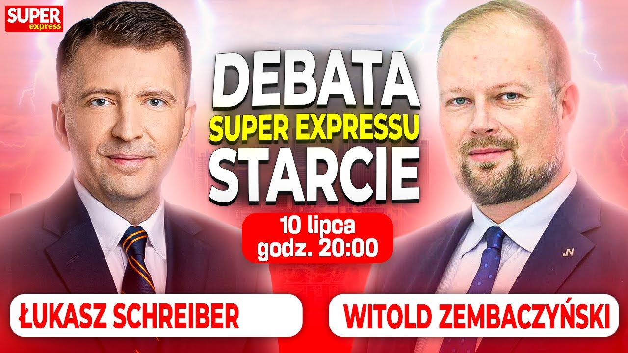 DEBATA: ŁUKASZ SCHREIBER VS WITOLD ZEMBACZYŃSKI | STARCIE [NA ŻYWO]