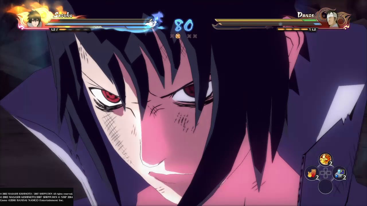 Sasuke vs Danzo Ultimate Ninja Storm 4
