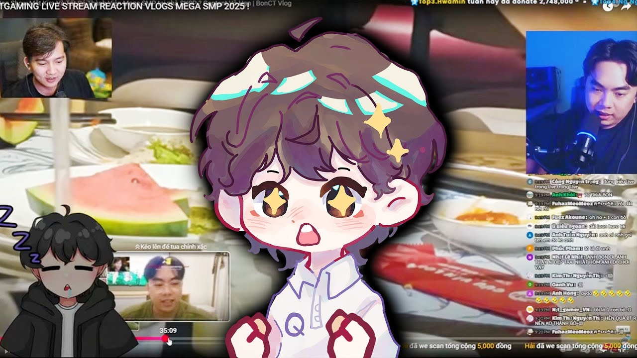 NeyuQ Reaction Kuro Reaction Anh BonCT Reaction Anh NoobT Reaction Vlog MegaSMP